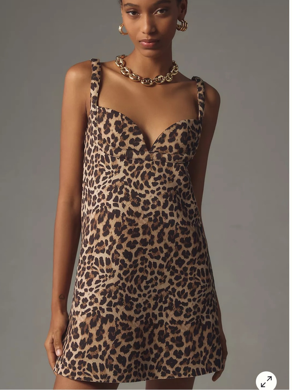 Dhruv Kapoor Leopard Mini Dress